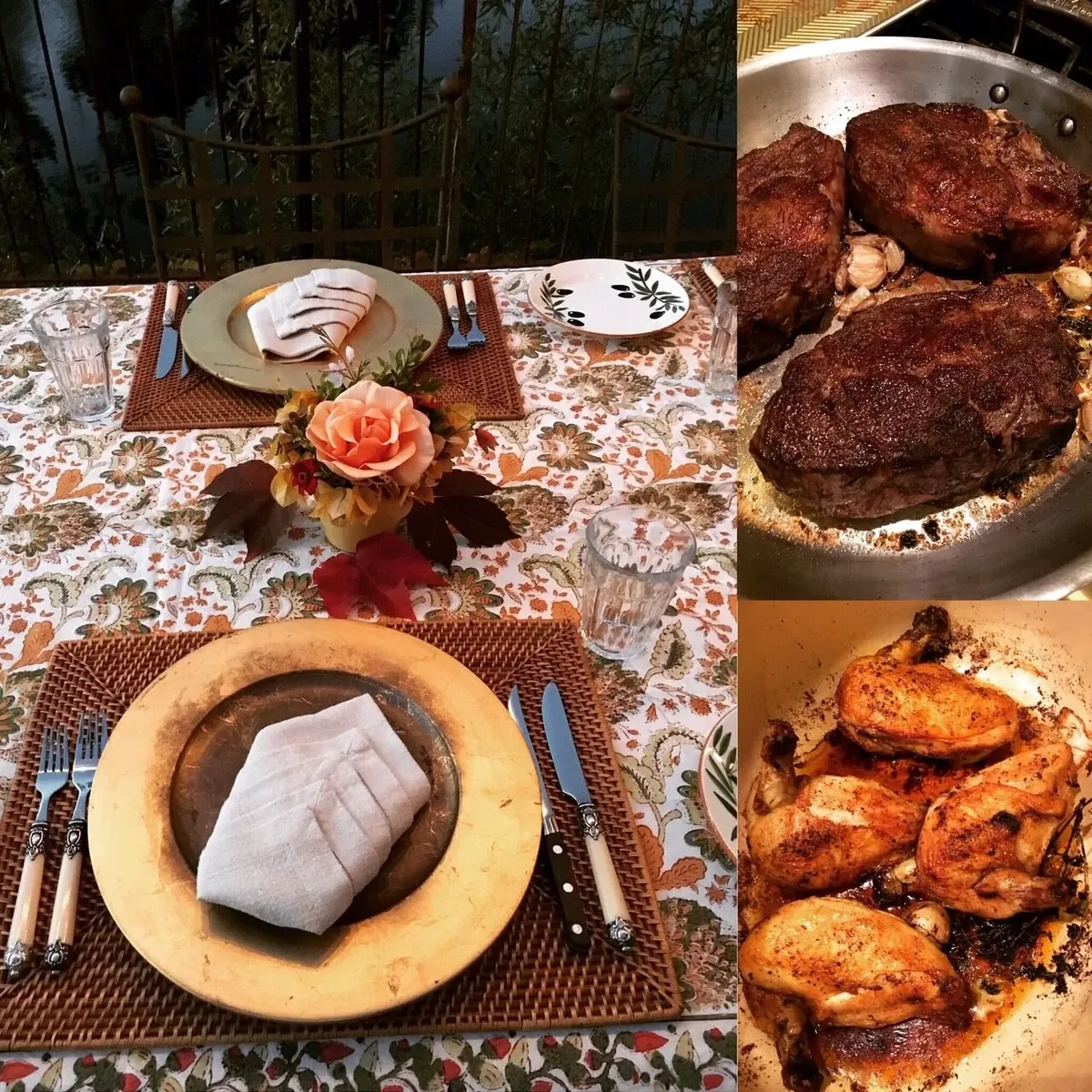 Private chef event photographed by Ania\'s Table