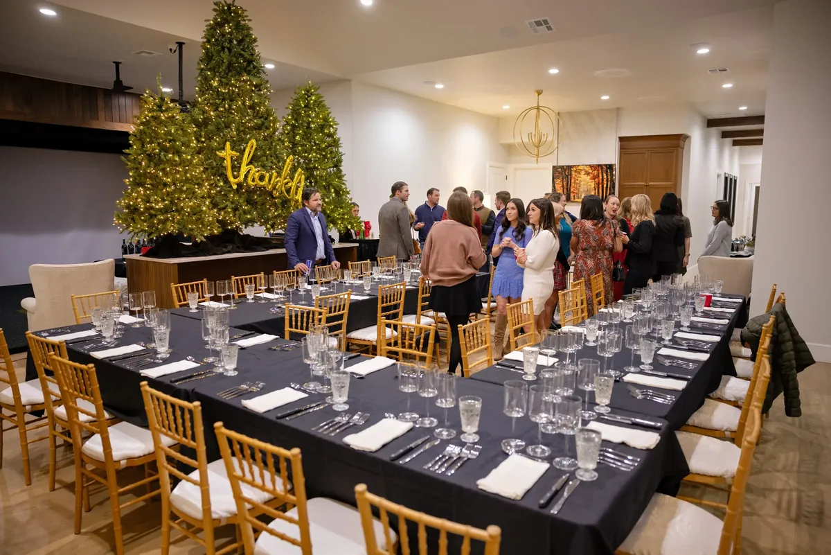 Chef Ania\'s signature dish at a private dining event