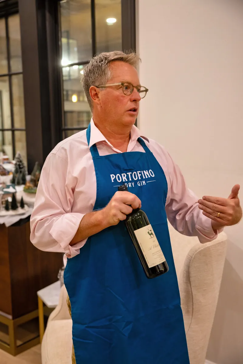 Chef Ania\'s signature dish at a private dining event